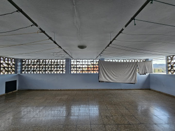 Tendedero en el ático