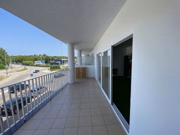 Terraza con vistas ciudad