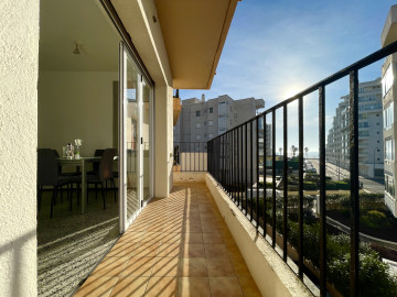 Terraza con vistas al mar