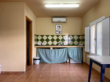 Salón comedor de la casa rural