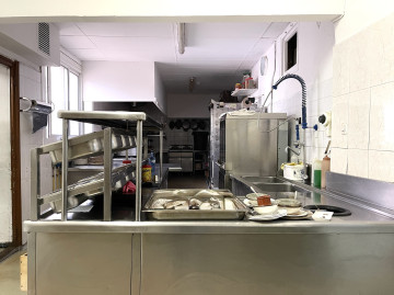 Cocina del restaurante