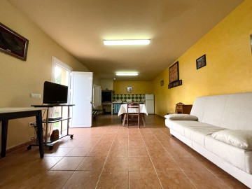 Salón comedor de la casa rural