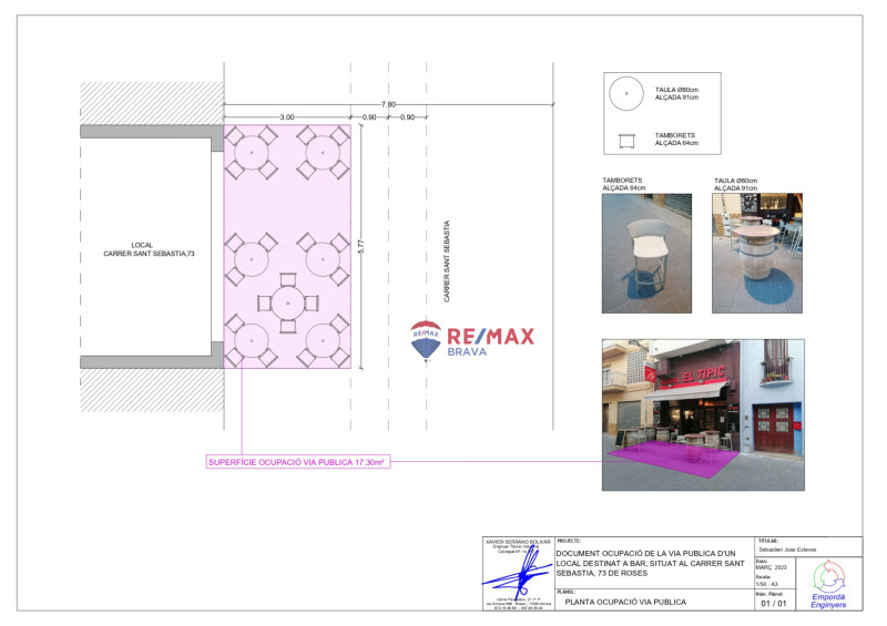 <p>Roses, center: bar-restaurant business for sale in an unbeatable location</p>