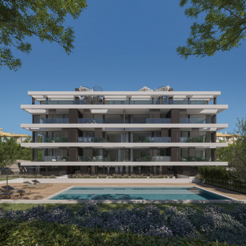 Luxurious new construction apartments with sea views in Palma