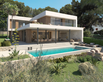 Plot with luxury villa project