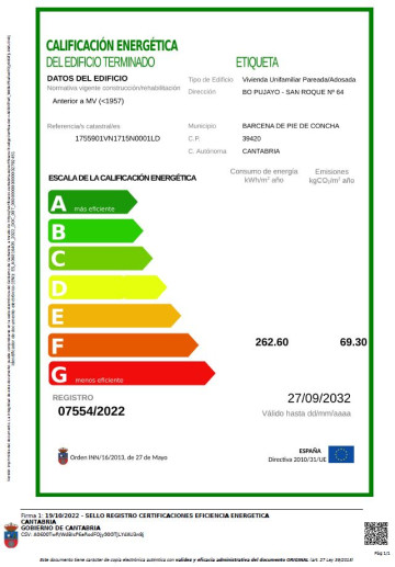 Certificado Energetico