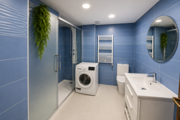 Baño completo con calefacción