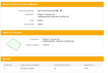 Fincas y solares-Venta-Moncofar-1454596