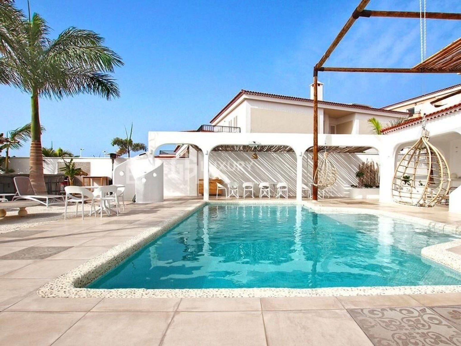 Ibizan Style Villa in Puerto Santiago