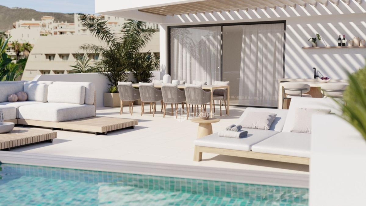 Luxury Duplex Penthouse with Private Pool and Panoramic Views