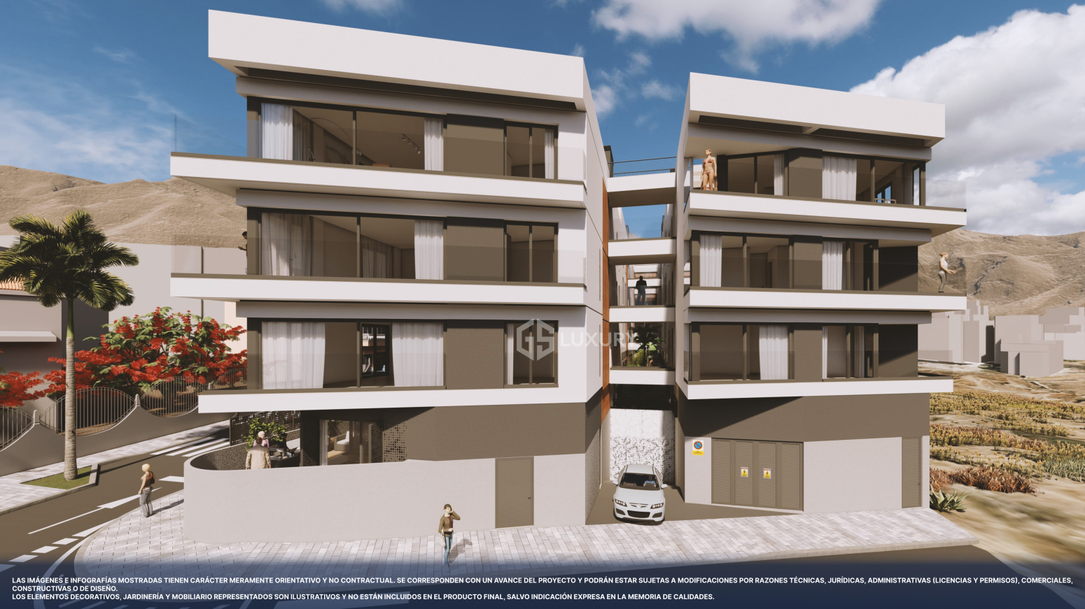 Olympic Residences Project: 2 Bedrooms and Terrace