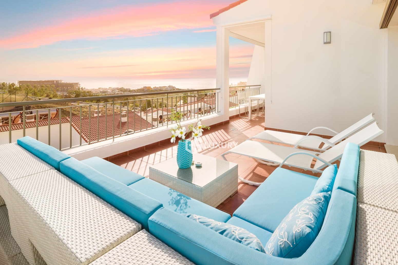Luxury penthouse with panoramic views in La Caleta, Costa Adeje