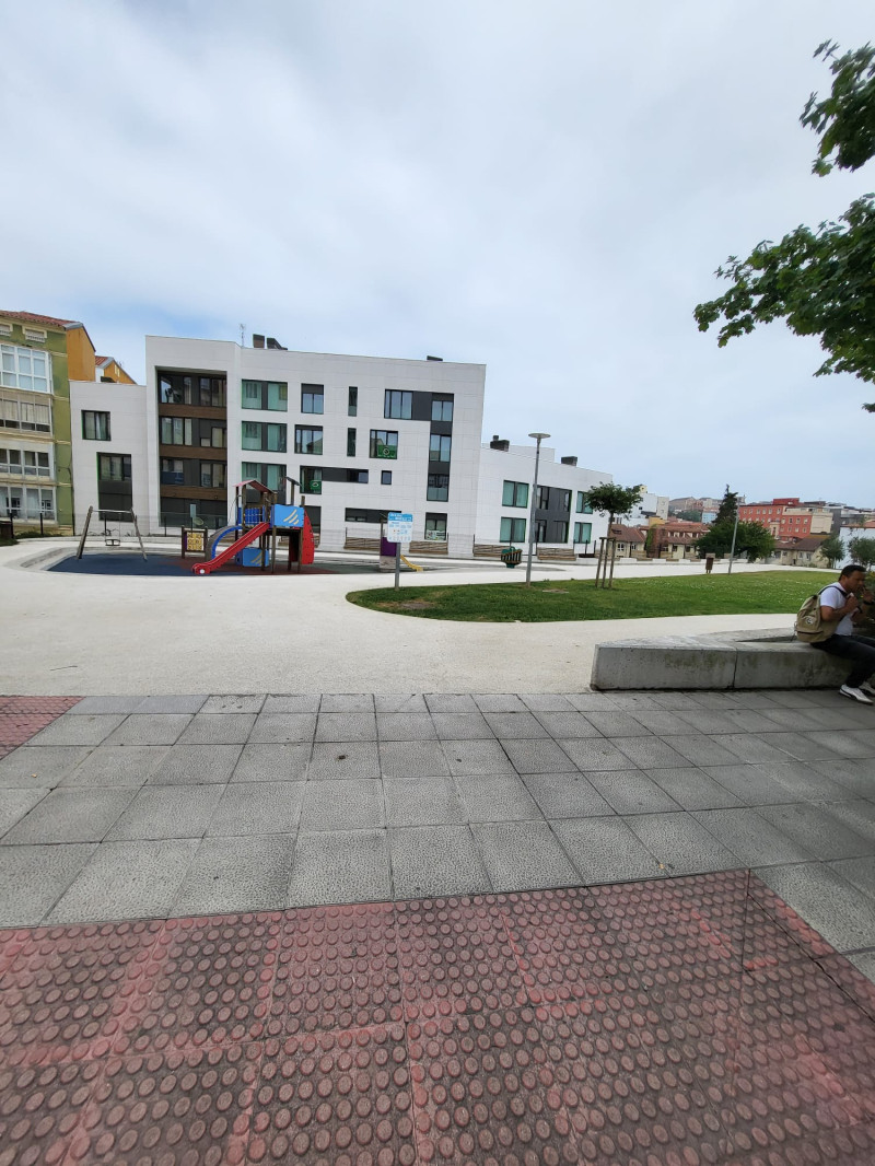 Piso a estrenar con jardín en Santander