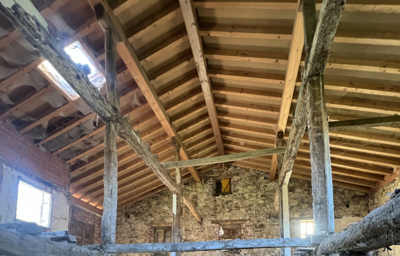 Casa de piedra en Riaño, Solórzano.
